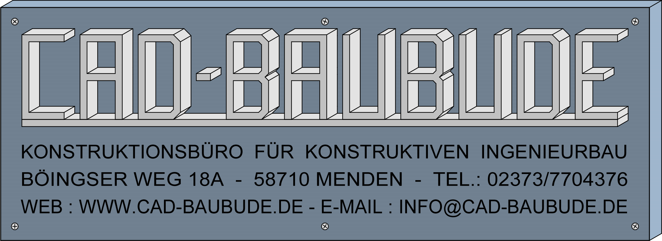 CAD-Baubude
